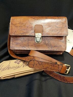 PATRICIA NASH LIANA SIGNATURE MAP CROSSBODY